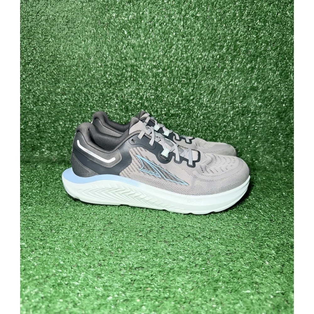 Altra Paradigm 7 Womens Size 8 Gray Blue Road Running Shoes Comfort Sneakers